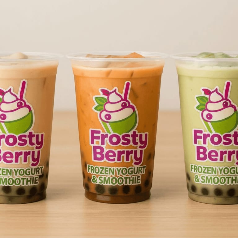 Indulge in Strawberry Bubble Tea
