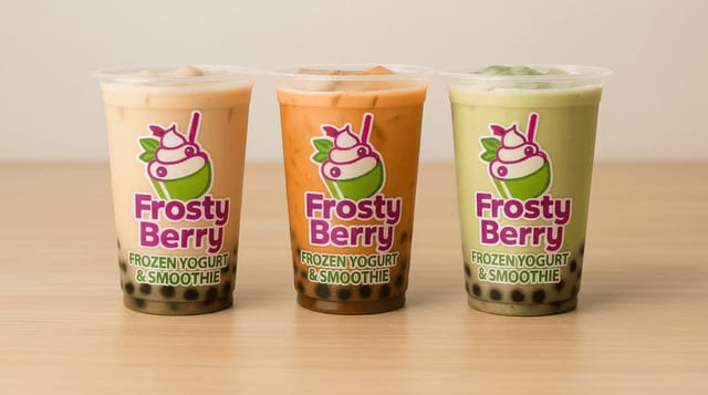 Vanilla Bubble Tea.