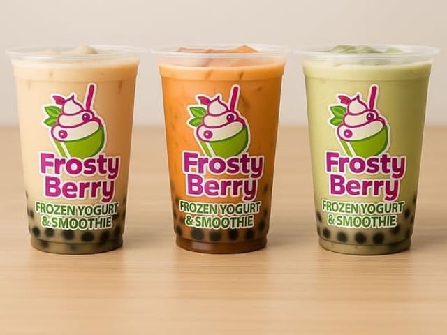 Honeydew Bubble Tea.