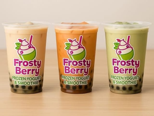 Thai Tea Bubble Tea.